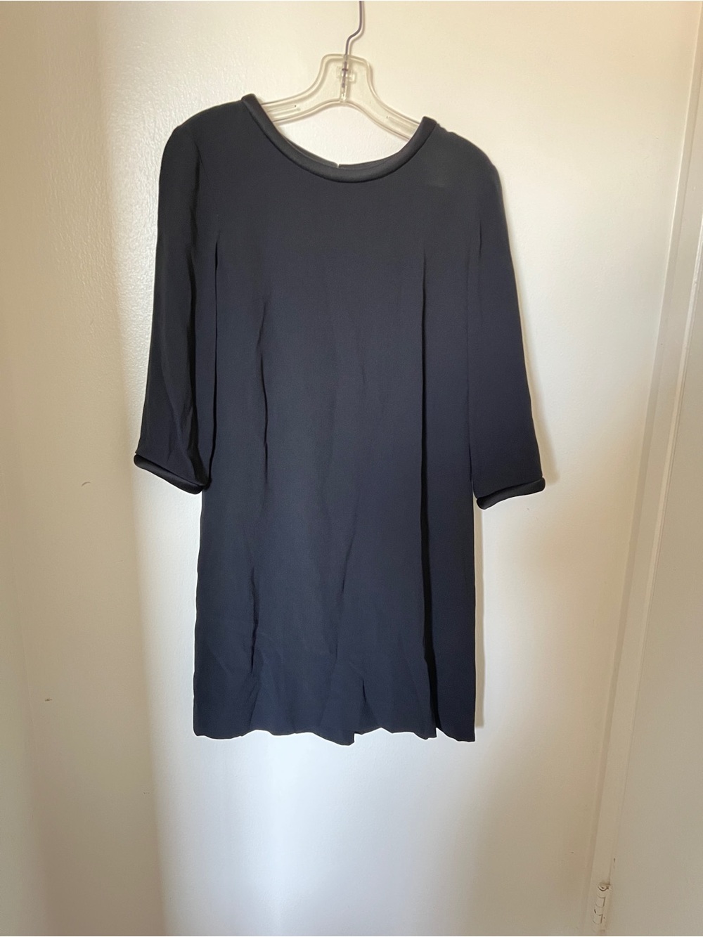 Goat london lola classic tunic dress Black Classic Minimalist Career Size US 6